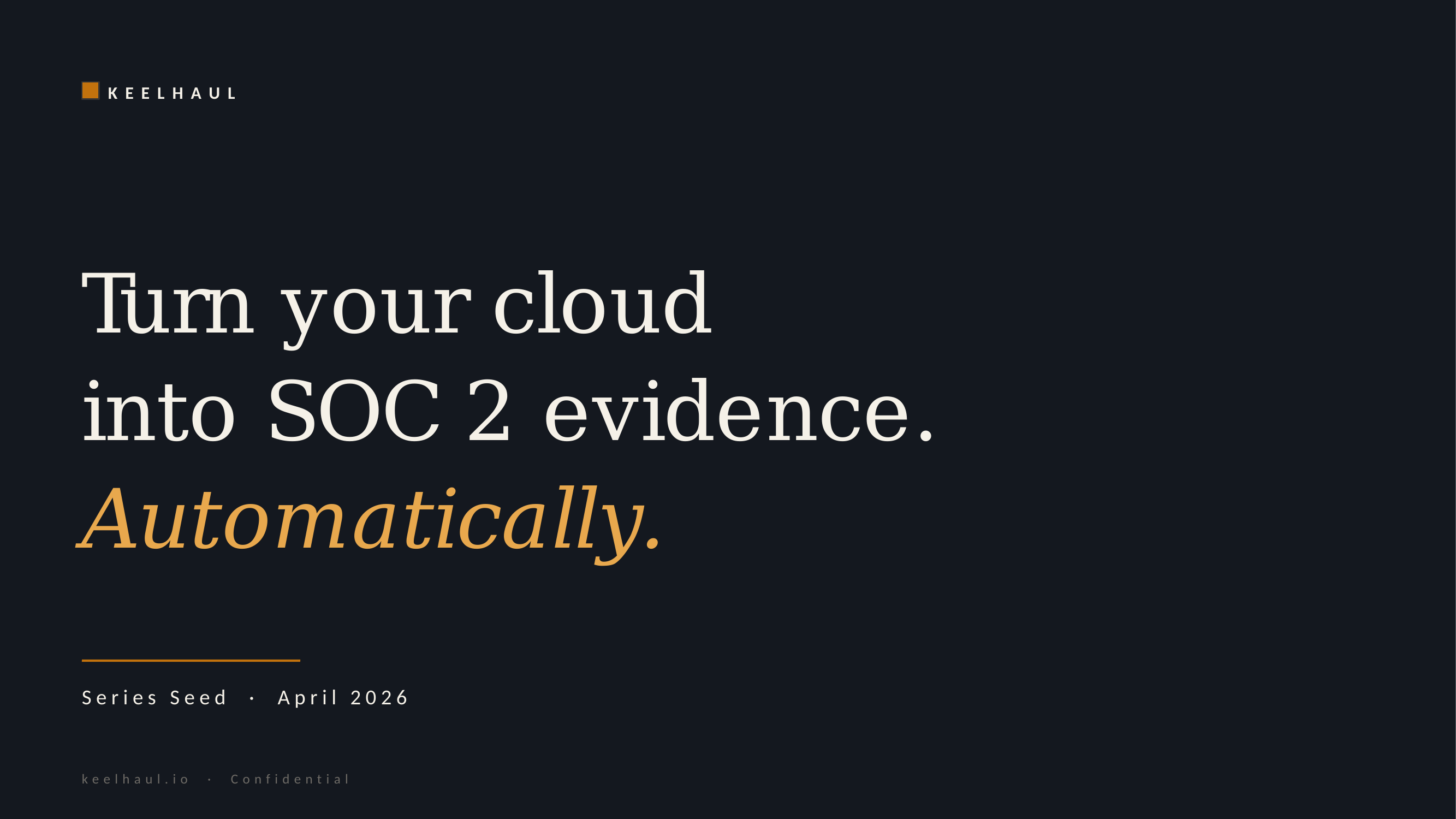 Keelhaul cover slide